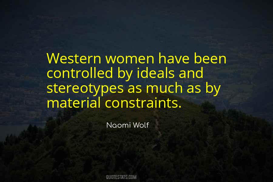 Women Stereotypes Quotes #1116025