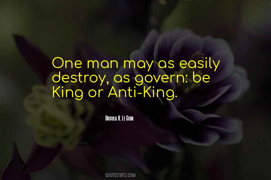 Anti Man Quotes #1777262