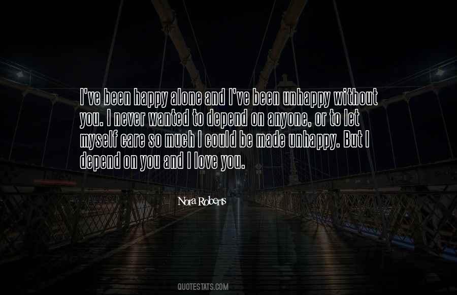 Not Depend On Anyone Quotes #957870