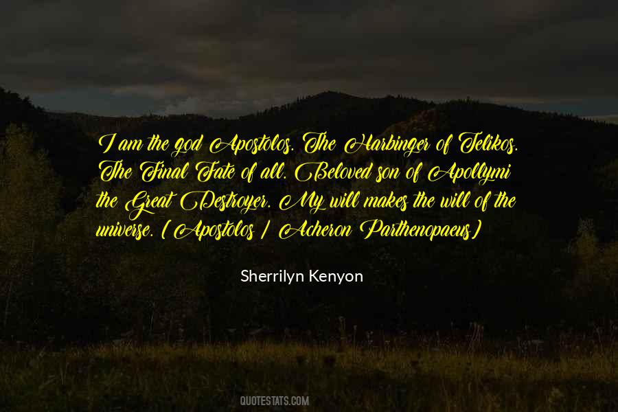 God Of Fate Quotes #1209096