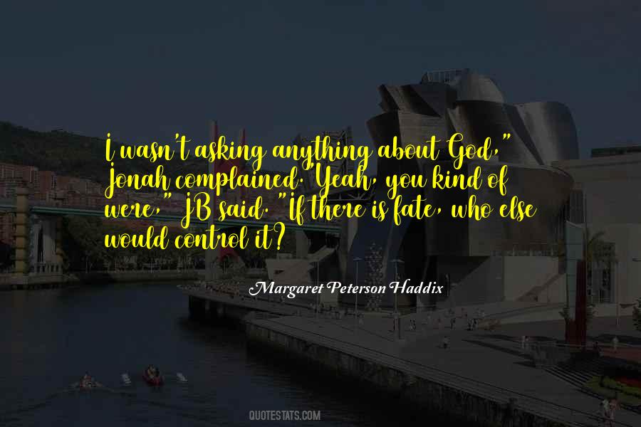 God Of Fate Quotes #151282