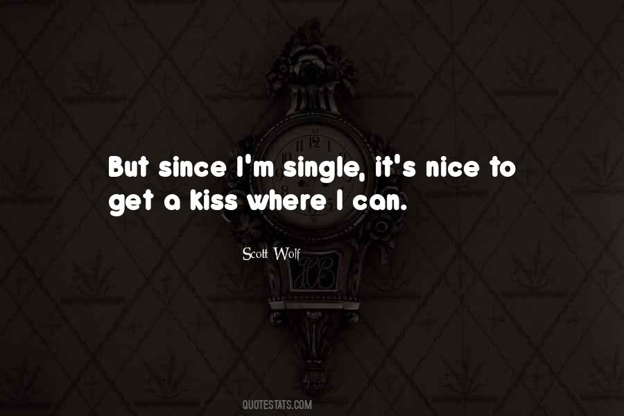 A Single Kiss Quotes #504496