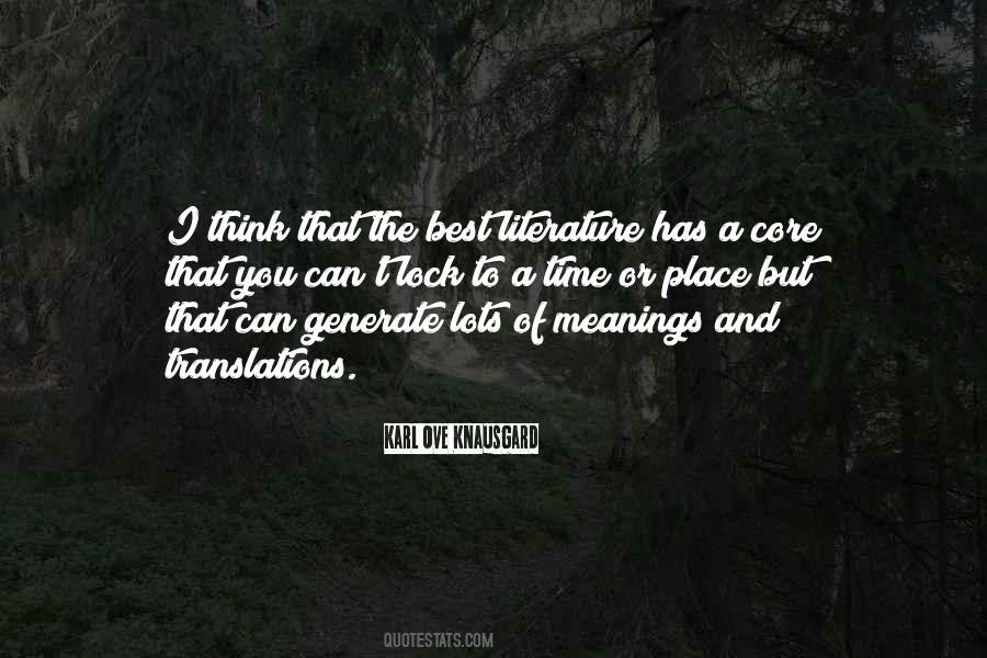 Best Literature Quotes #512950
