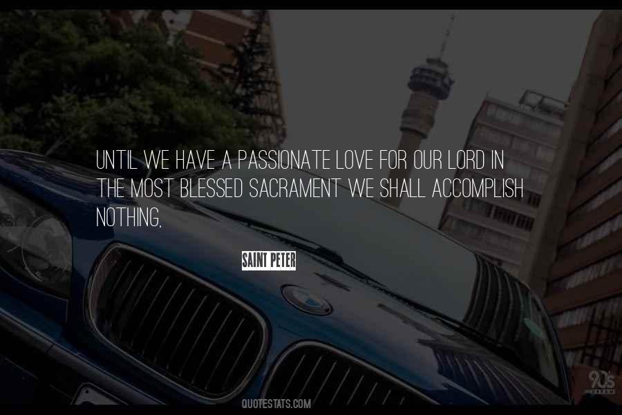 Eucharist Love Quotes #1540569