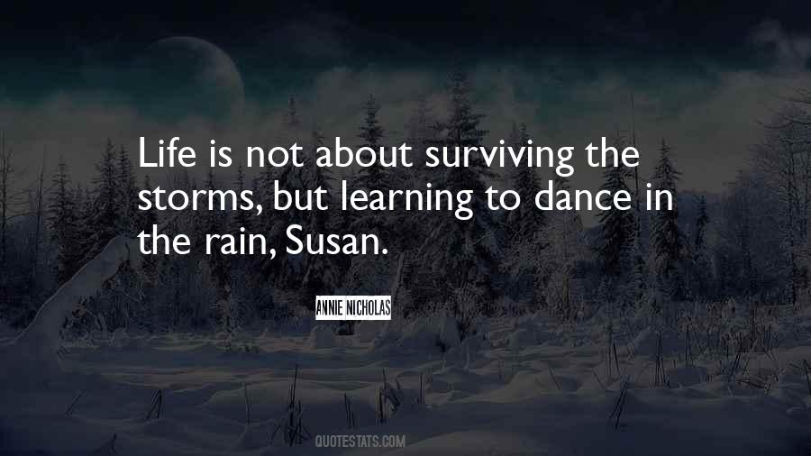 Dance In The Rain Quotes #1593789