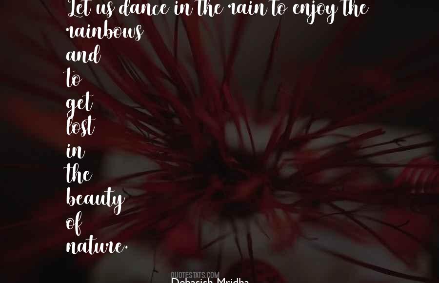 Dance In The Rain Quotes #811781