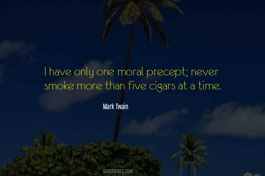 Mark Twain Cigars Quotes #773114