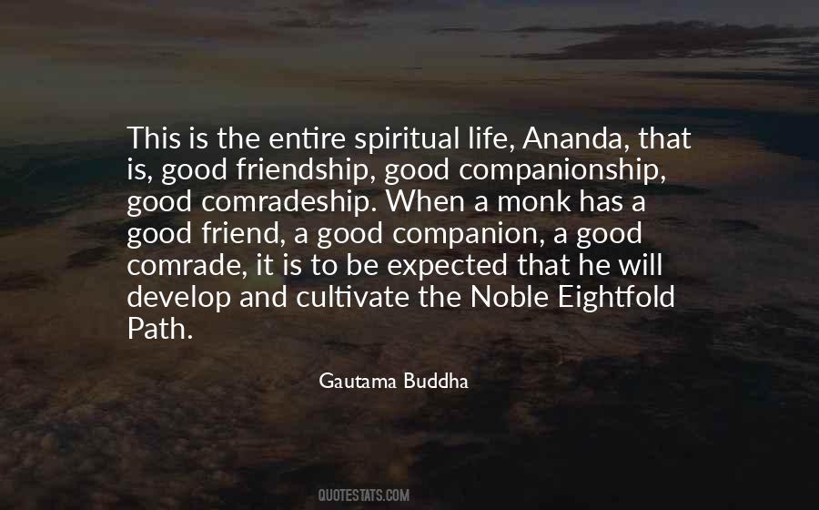 Spiritual Companionship Quotes #1621208