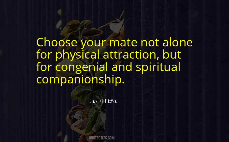 Spiritual Companionship Quotes #372781