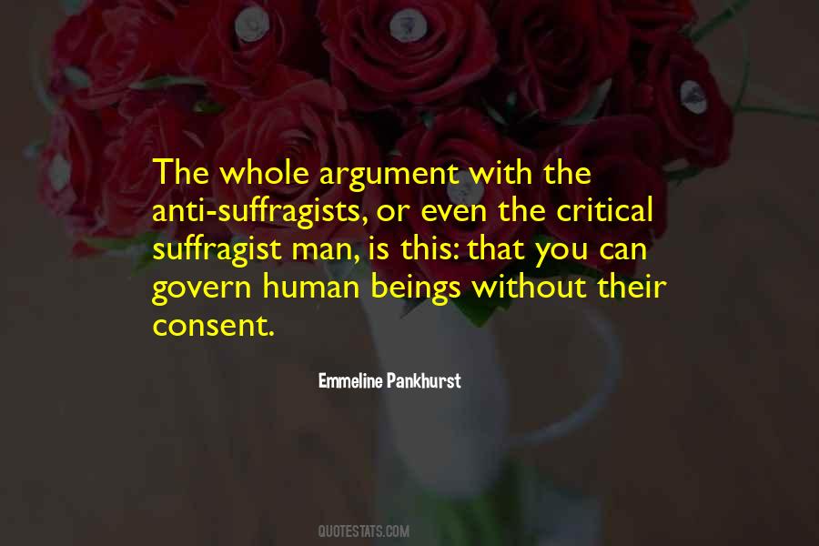 Anti Suffragist Quotes #1081117