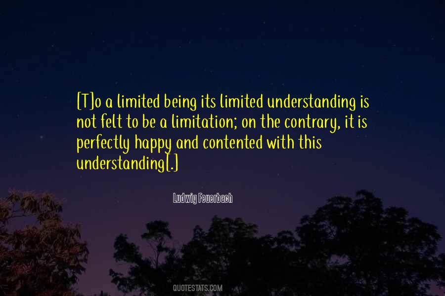 Not Being Contented Quotes #286212