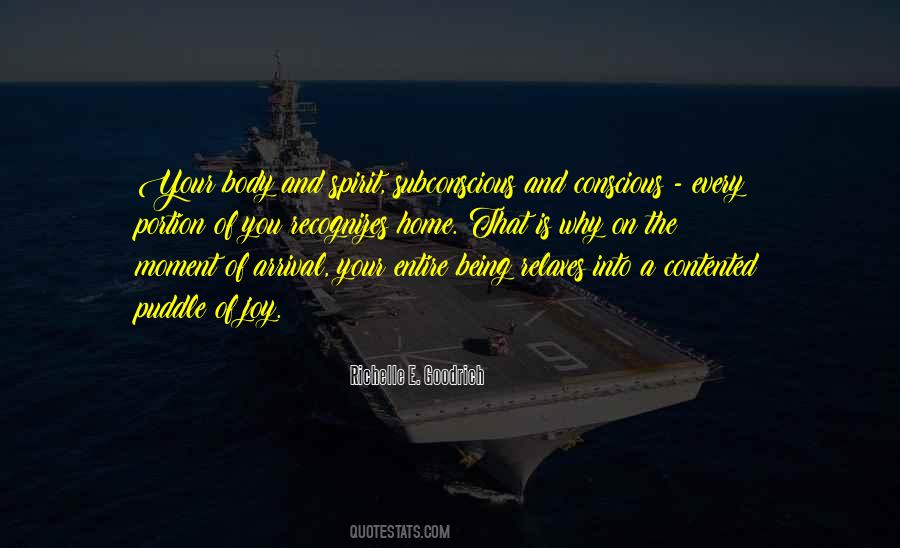 Not Being Contented Quotes #582750