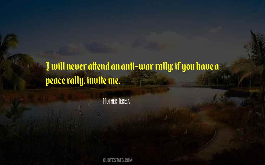Anti War Peace Quotes #1777852
