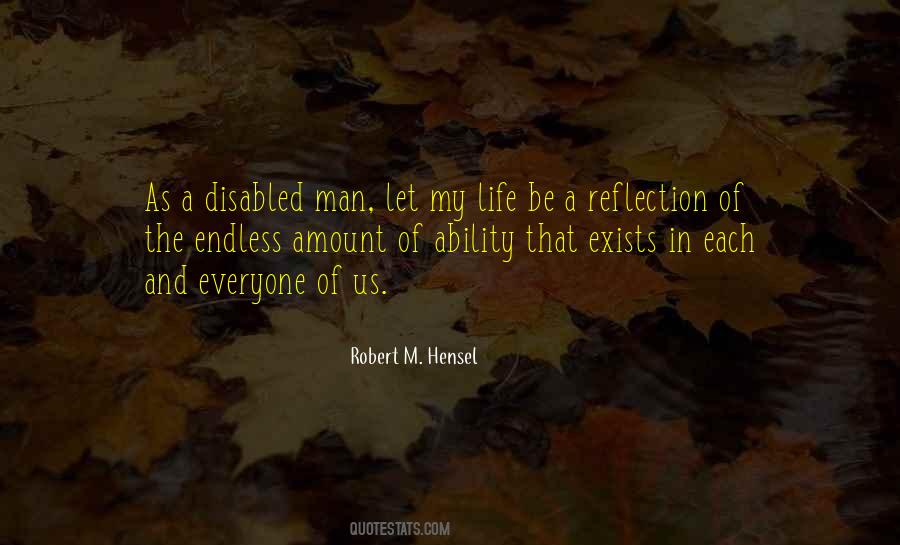 Not Disability But Ability Quotes #511426