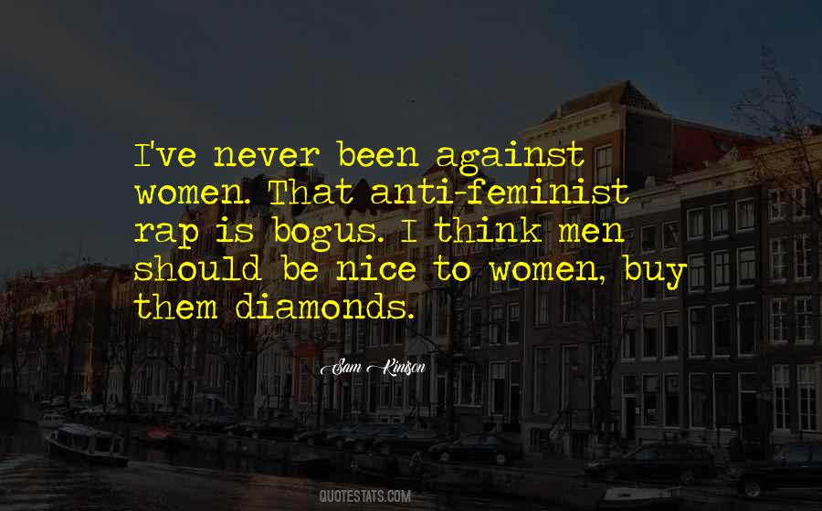 Anti-male Feminist Quotes #1586599