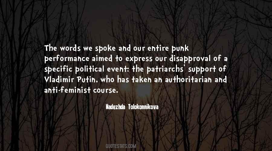 Anti-male Feminist Quotes #648566 Anti-male Feminist Quotes #648566
