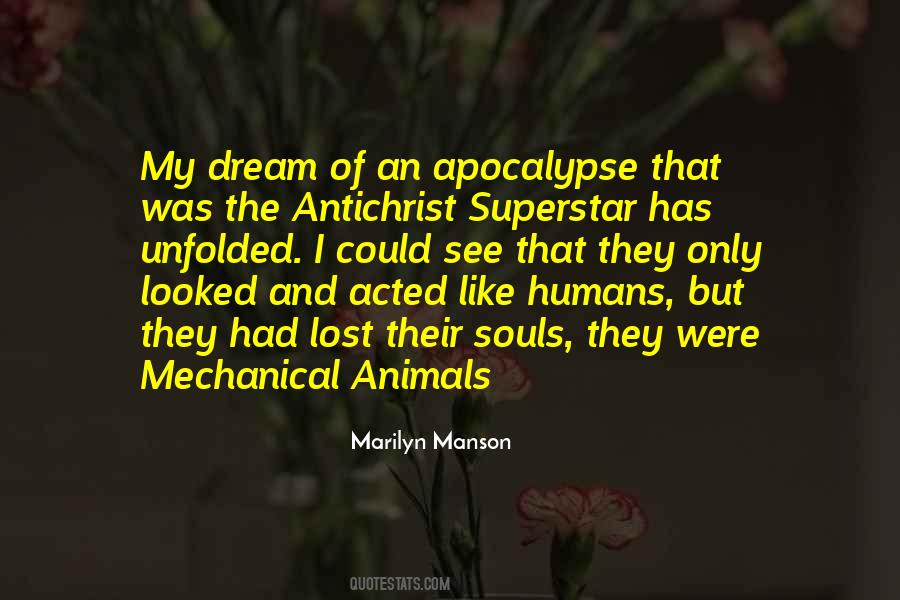 Antichrist Superstar Quotes #1460208