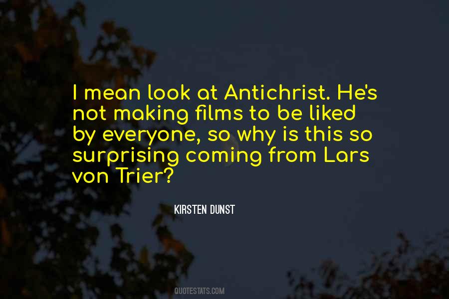 Antichrist Von Trier Quotes #462939