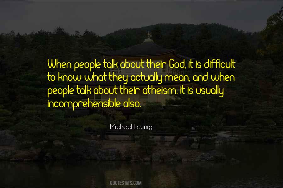 Know When To Talk Quotes #226667