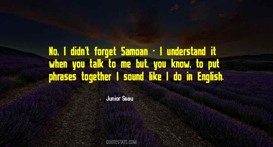 Know When To Talk Quotes #520001