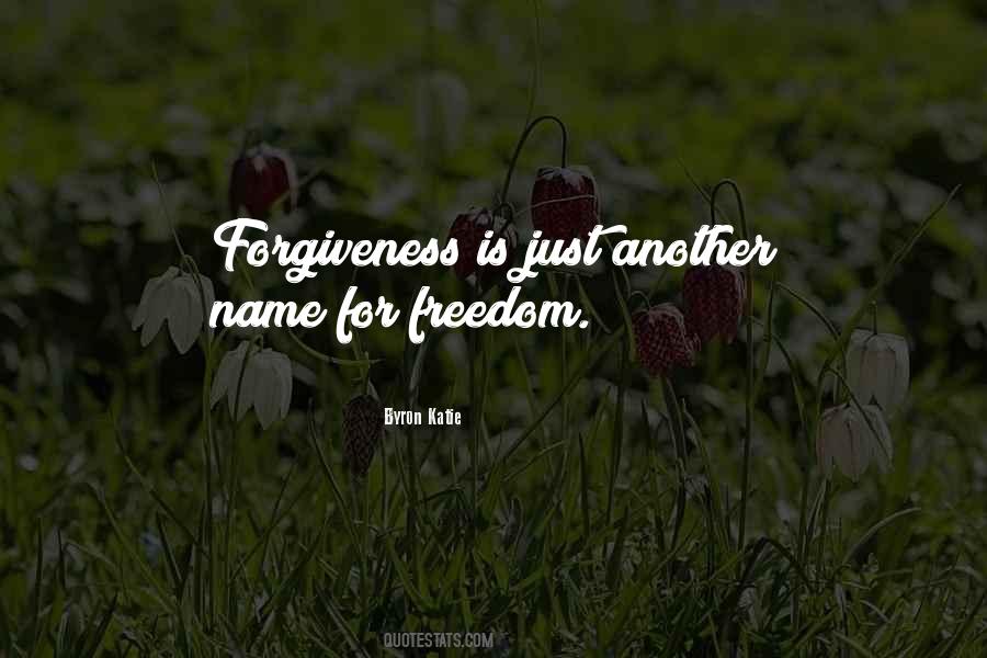 Forgiveness Freedom Quotes #997780