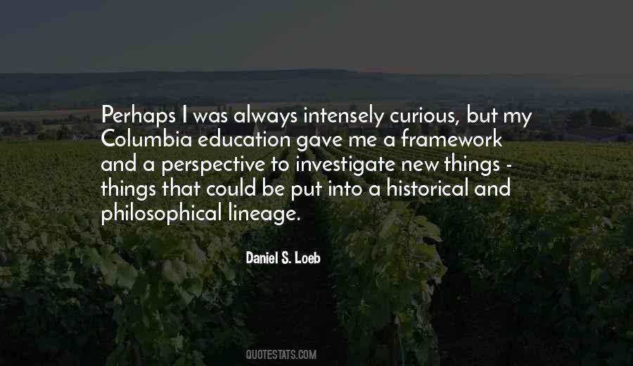 Philosophical Framework Quotes #1723132
