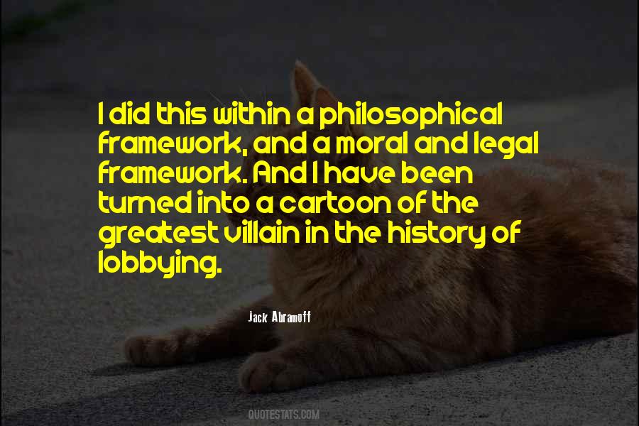 Philosophical Framework Quotes #80325