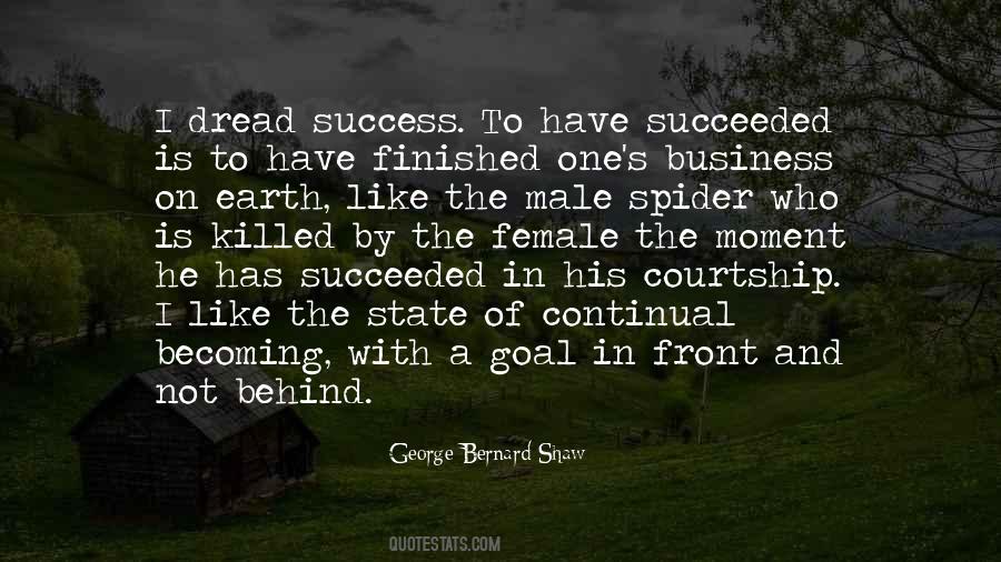 Goal Success Quotes #116921