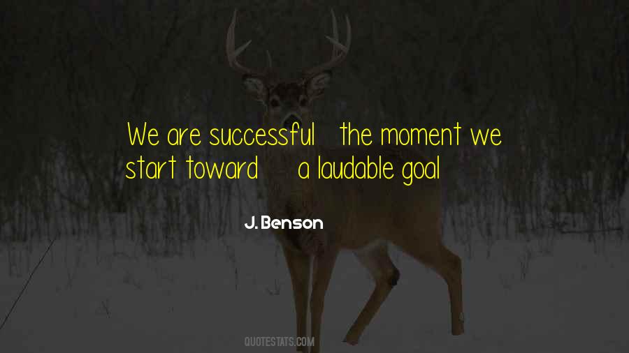 Goal Success Quotes #26908