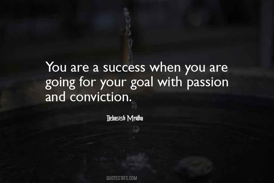 Goal Success Quotes #324277