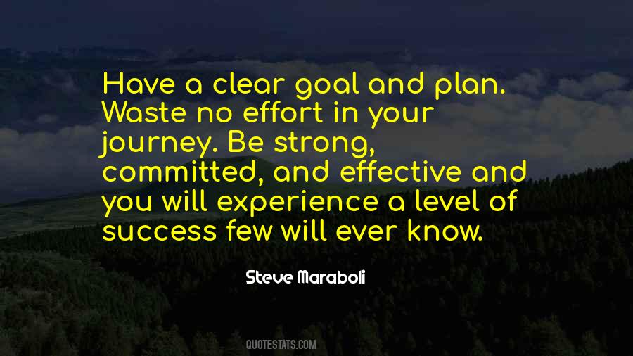 Goal Success Quotes #463312