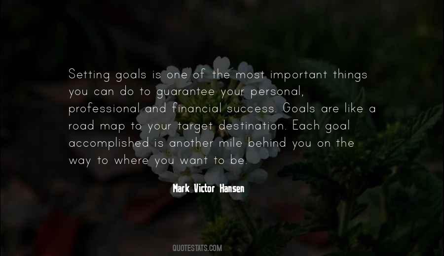 Goal Success Quotes #540245