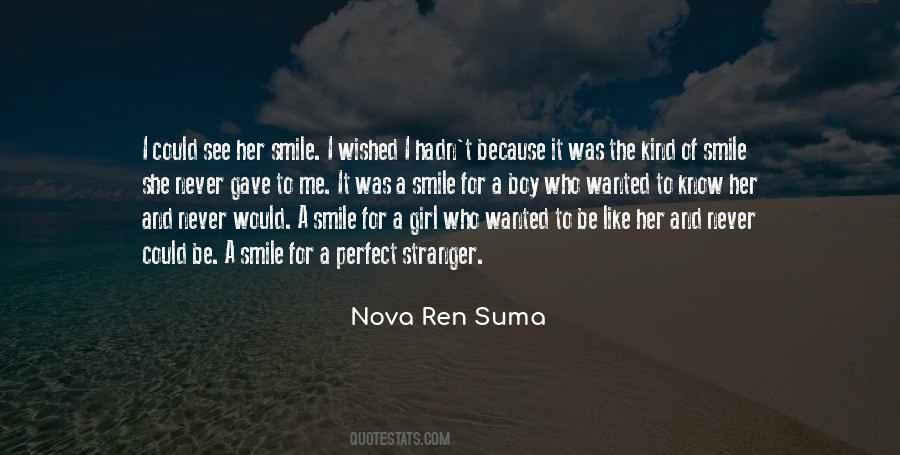 Her Smile Was Quotes #107595