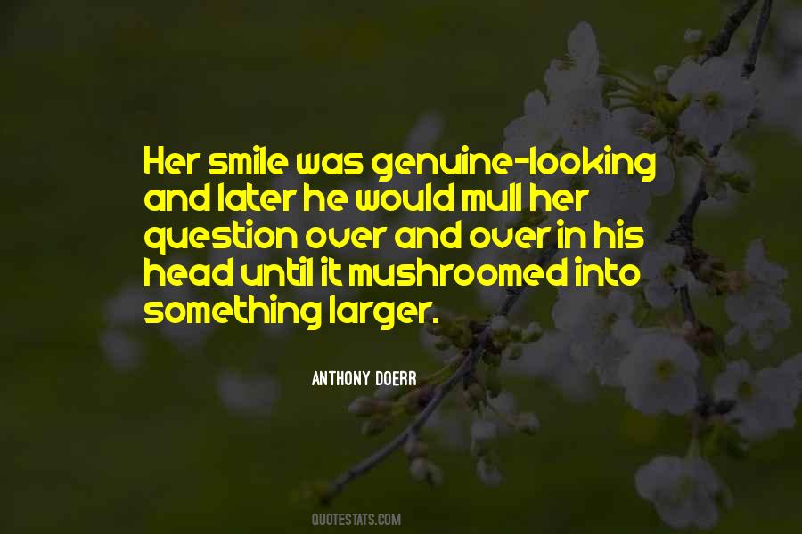 Her Smile Was Quotes #730972