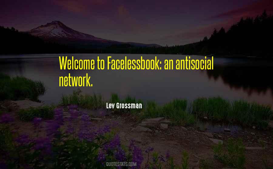 Antisocial Network Quotes #839865