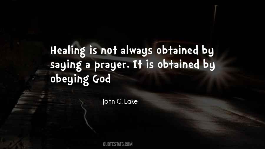 God Healing Quotes #201261