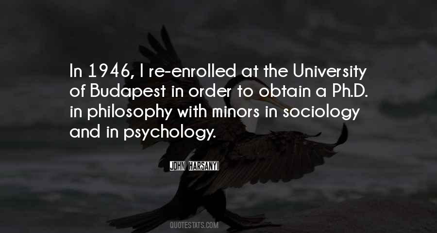 Sociology Psychology Quotes #557076