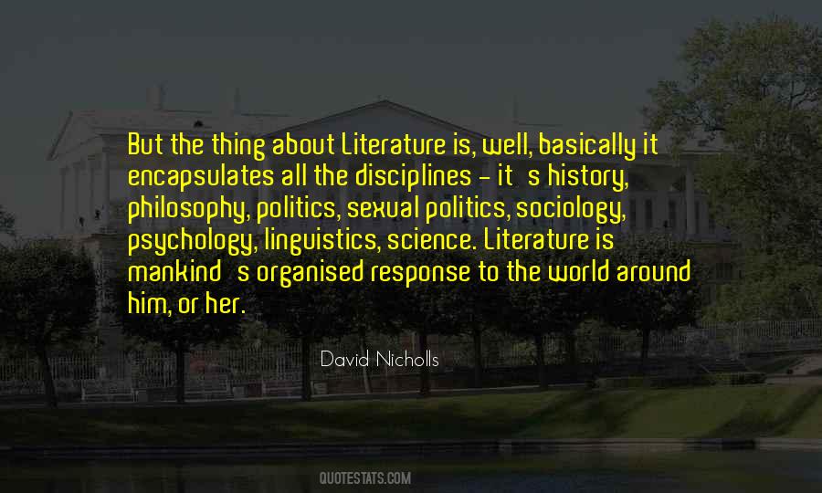 Sociology Psychology Quotes #662669