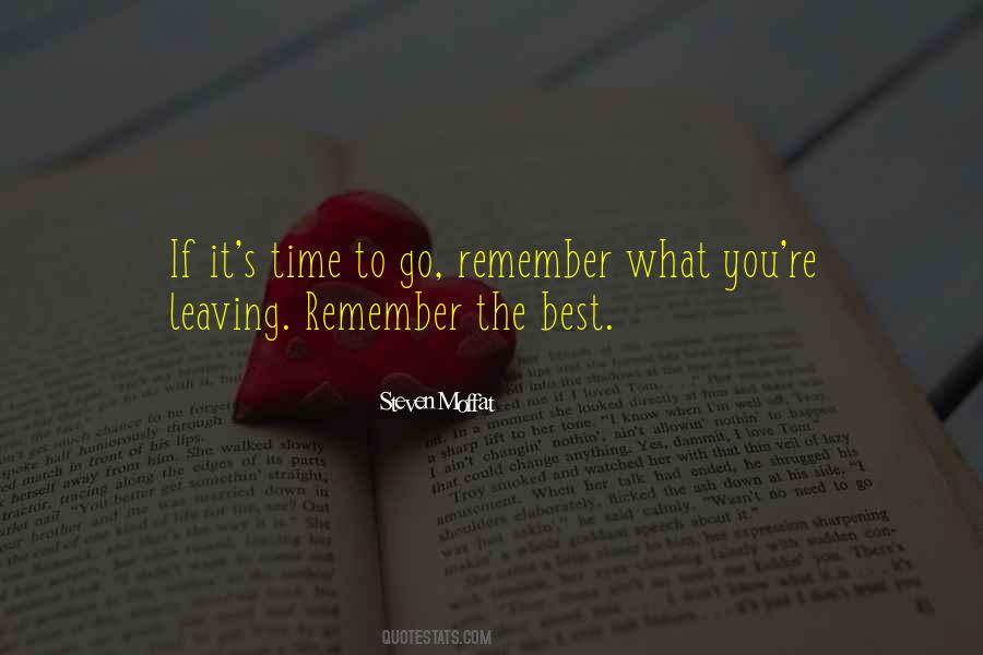 You Remember The Time Quotes #23787