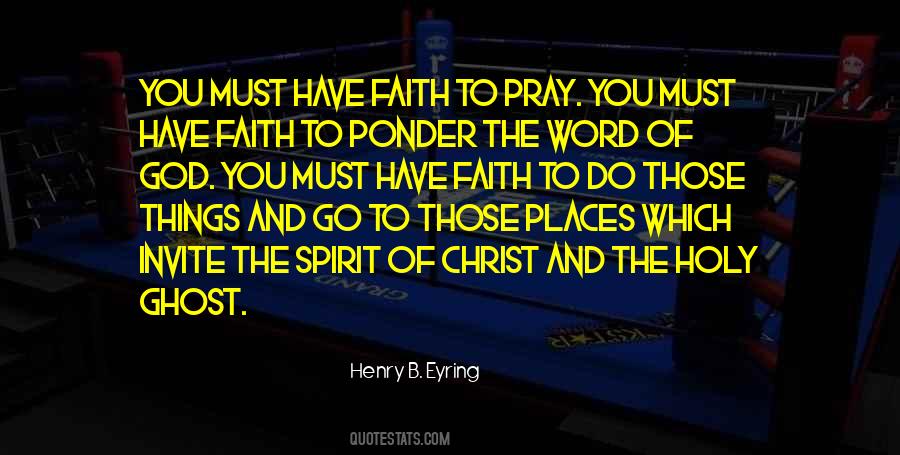 God The Holy Spirit Quotes #334981