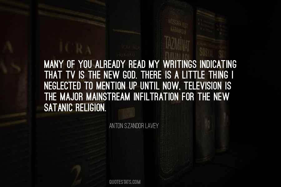 Anton Lavey Television Quotes #1444330