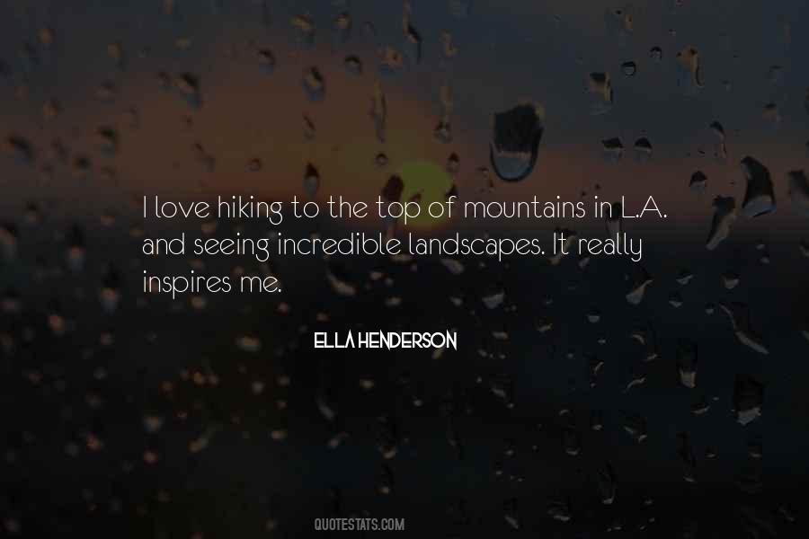 Quotes About Mountains And Hiking #1012331