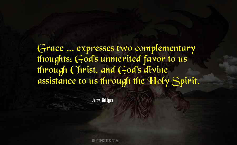 Grace Holy Spirit Quotes #194401