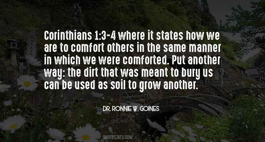 Be Comforted Quotes #1346676