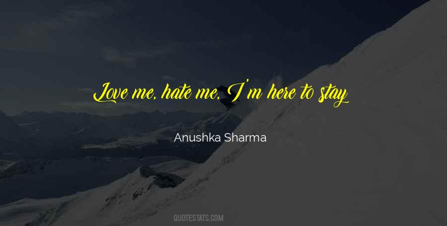 Anushka Love Quotes #611294