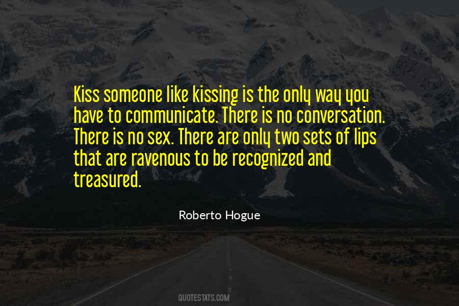 No Kissing Quotes #458296