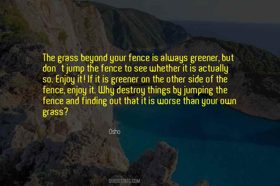 On The Fence Quotes #359866