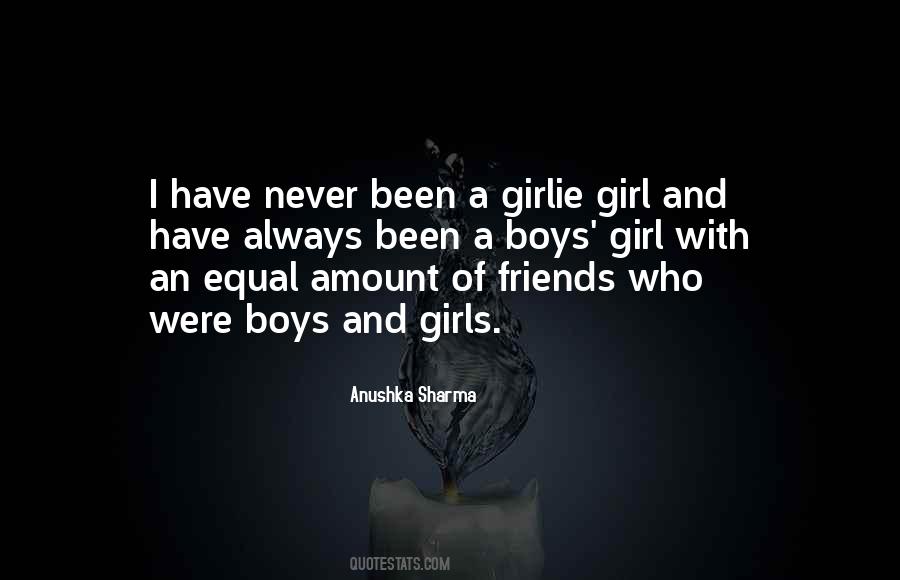 Boys And Girls Are Equal Quotes #619166