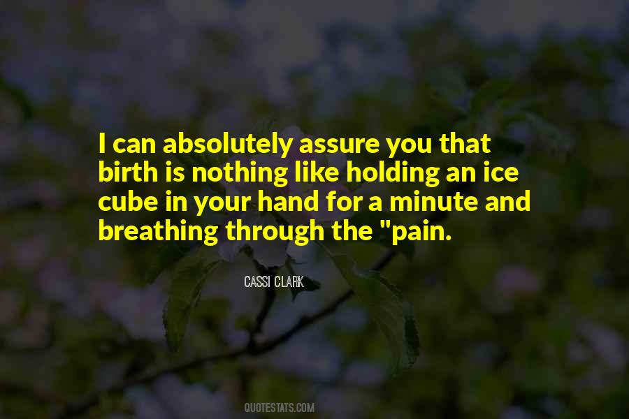 Holding Your Hand Quotes #19511