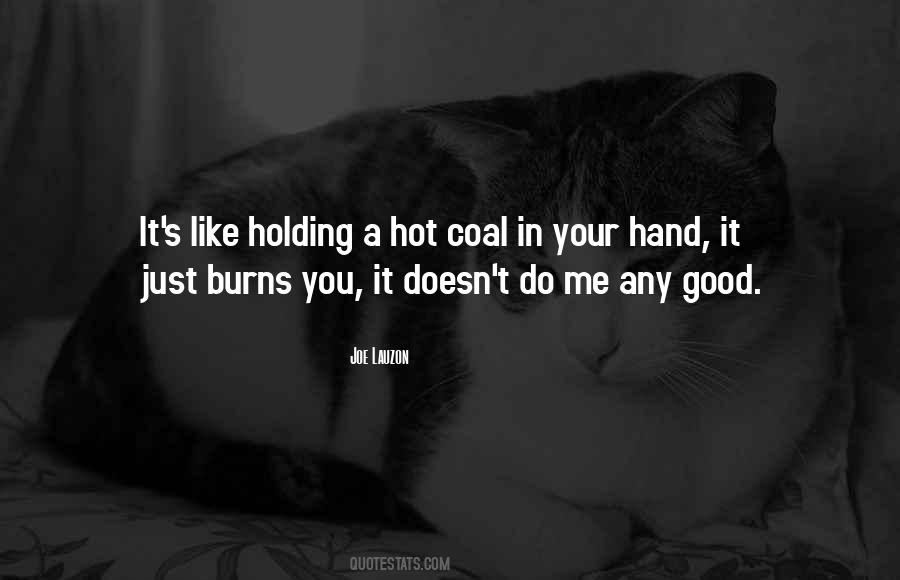 Holding Your Hand Quotes #655558